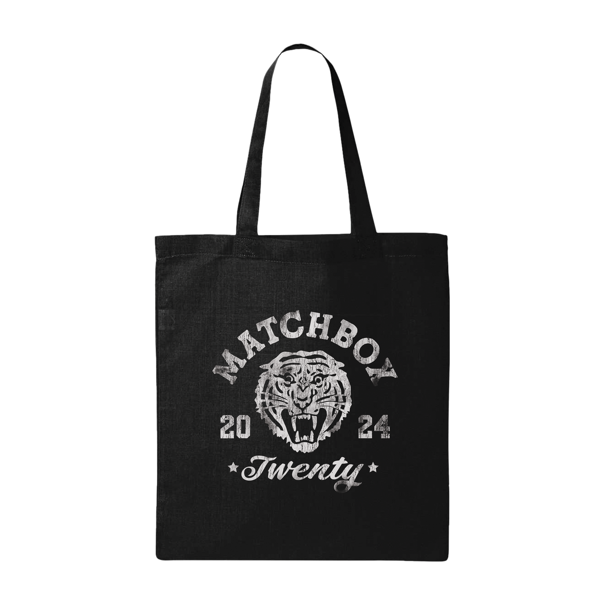 Varsity Black Tote