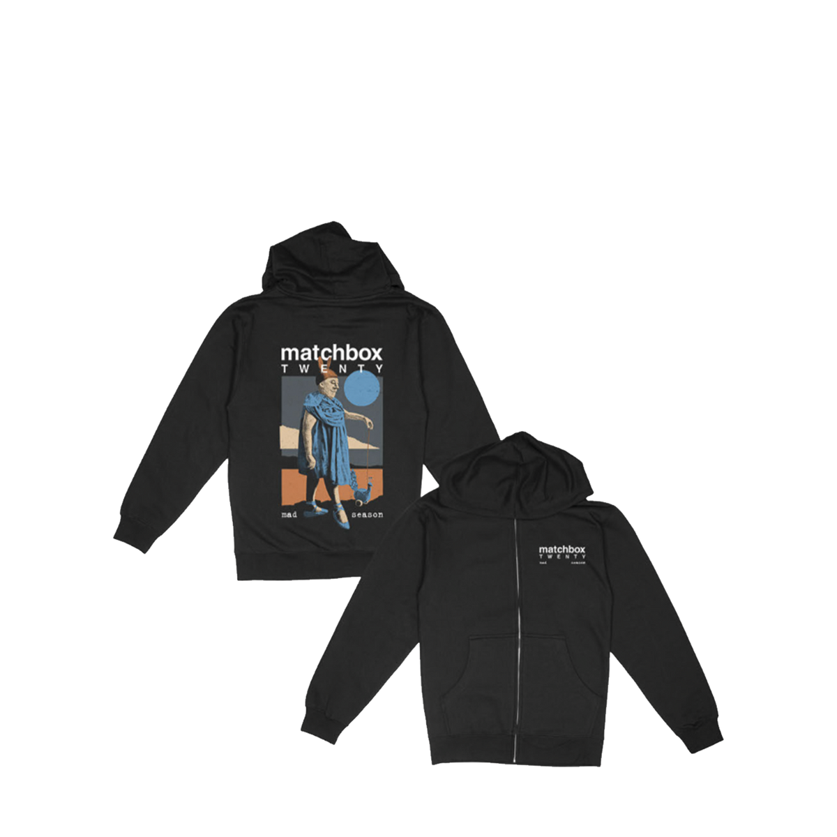 Mad Season 25 Year Zip Hoodie