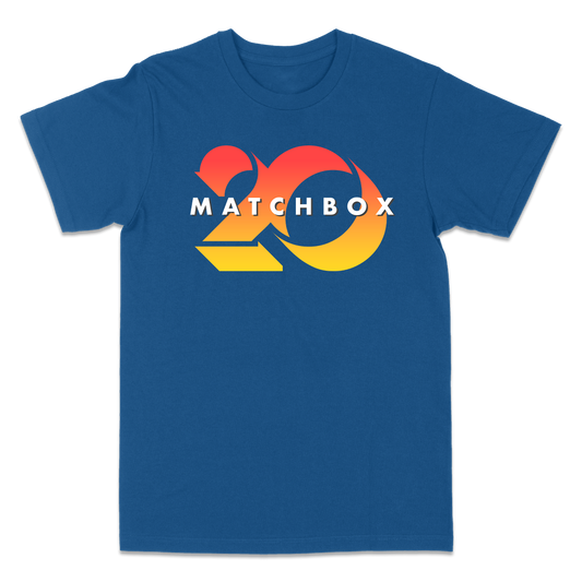 Abstract Royal Blue T-Shirt