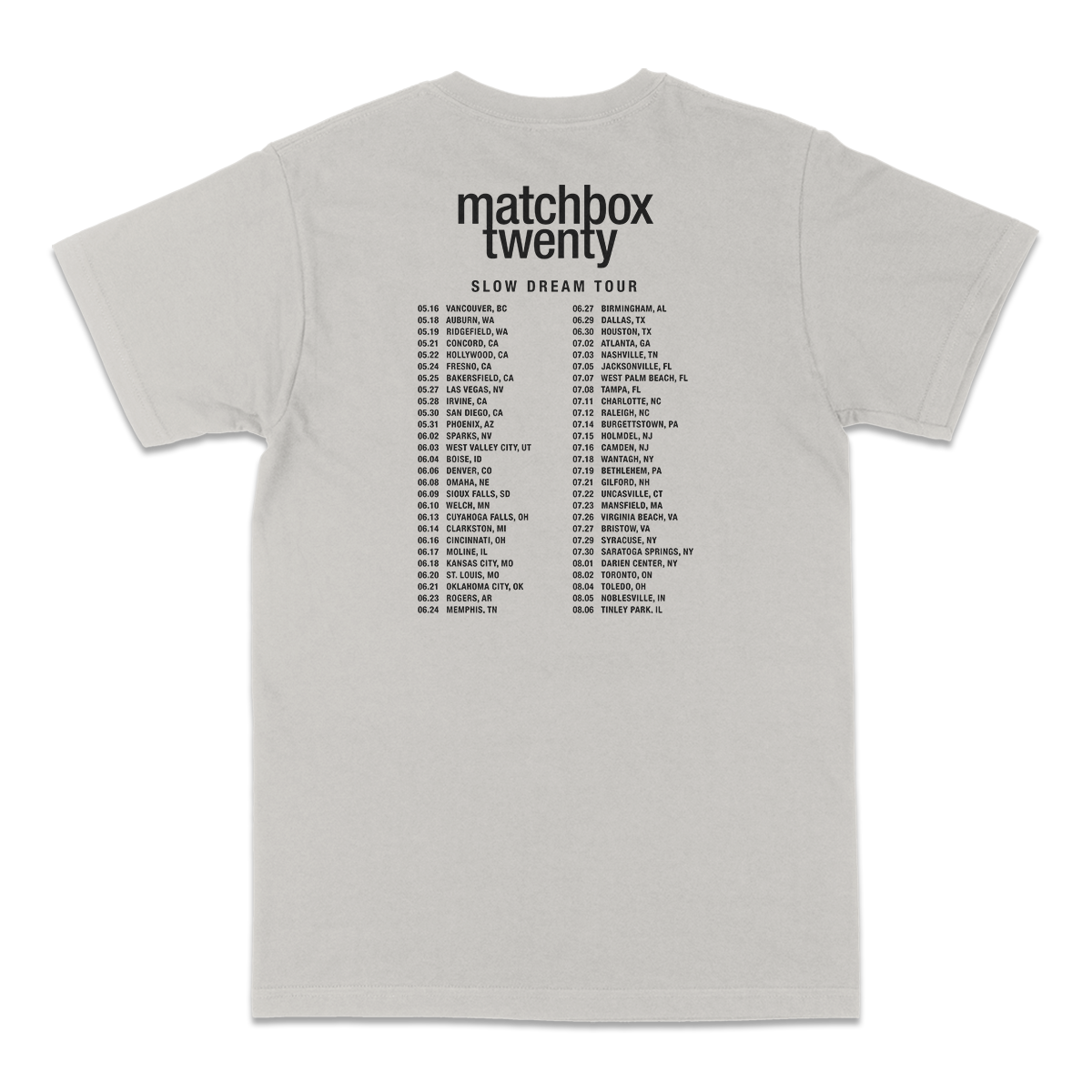 Slow Dream 2023 Tour Tee